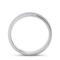 Half Eternity Milgrain Channel Set Tulita Band