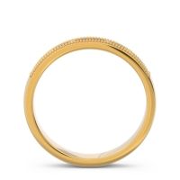 Half Eternity Milgrain Channel Set Tulita Band