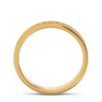 Half Eternity Milgrain Channel Set Tulita Band