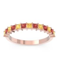 Half Eternity Pave Princess Lepyakara Band