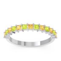 Half Eternity Pave Princess Lepyakara Band