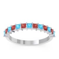 Half Eternity Pave Princess Lepyakara Band