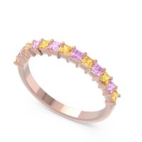 Half Eternity Pave Princess Lepyakara Band