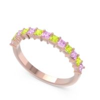 Half Eternity Pave Princess Lepyakara Band