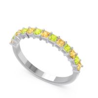 Half Eternity Pave Princess Lepyakara Band