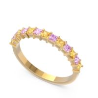 Half Eternity Pave Princess Lepyakara Band