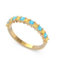 Half Eternity Pave Princess Lepyakara Band