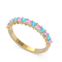 Half Eternity Pave Princess Lepyakara Band