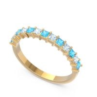 Half Eternity Pave Princess Lepyakara Band