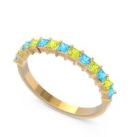 Half Eternity Pave Princess Lepyakara Band