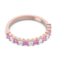 Half Eternity Pave Princess Lepyakara Band