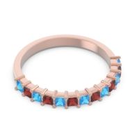 Half Eternity Pave Princess Lepyakara Band