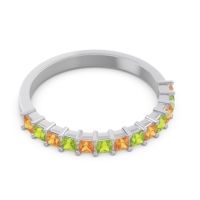 Half Eternity Pave Princess Lepyakara Band