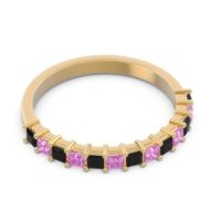 Half Eternity Pave Princess Lepyakara Band