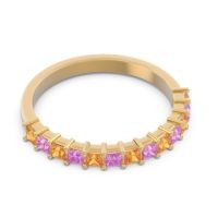 Half Eternity Pave Princess Lepyakara Band