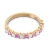 Half Eternity Pave Princess Lepyakara Band