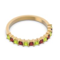 Half Eternity Pave Princess Lepyakara Band