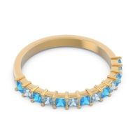 Half Eternity Pave Princess Lepyakara Band