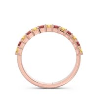 Half Eternity Pave Princess Lepyakara Band