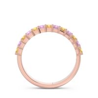 Half Eternity Pave Princess Lepyakara Band