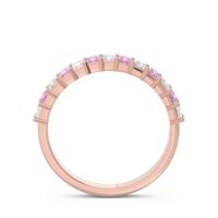 Half Eternity Pave Princess Lepyakara Band