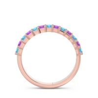 Half Eternity Pave Princess Lepyakara Band