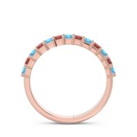 Half Eternity Pave Princess Lepyakara Band