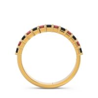 Half Eternity Pave Princess Lepyakara Band