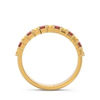 Half Eternity Pave Princess Lepyakara Band