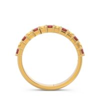 Half Eternity Pave Princess Lepyakara Band