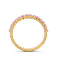 Half Eternity Pave Princess Lepyakara Band