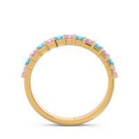 Half Eternity Pave Princess Lepyakara Band