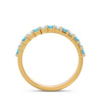 Half Eternity Pave Princess Lepyakara Band