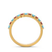 Half Eternity Pave Princess Lepyakara Band
