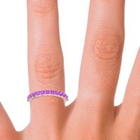 Half Eternity Pave Princess Lepyakara Band