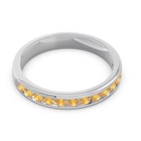 Half Eternity Channel Set Bila Band