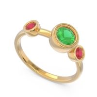 Petite Bezel Ksetra Ring