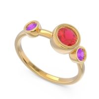 Petite Bezel Ksetra Ring