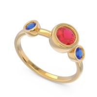 Petite Bezel Ksetra Ring