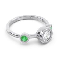 Petite Bezel Ksetra Ring