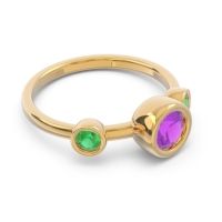 Petite Bezel Ksetra Ring