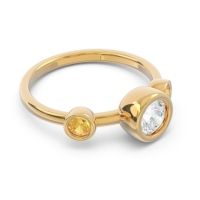 Petite Bezel Ksetra Ring