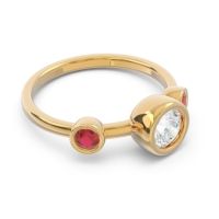 Petite Bezel Ksetra Ring