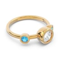 Petite Bezel Ksetra Ring