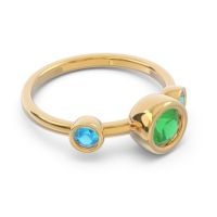 Petite Bezel Ksetra Ring