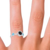 Petite Bezel Ksetra Ring