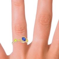 Petite Bezel Ksetra Ring