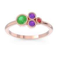 Petite Modern Bezel Utkara Ring