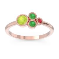 Petite Modern Bezel Utkara Ring