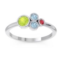 Petite Modern Bezel Utkara Ring